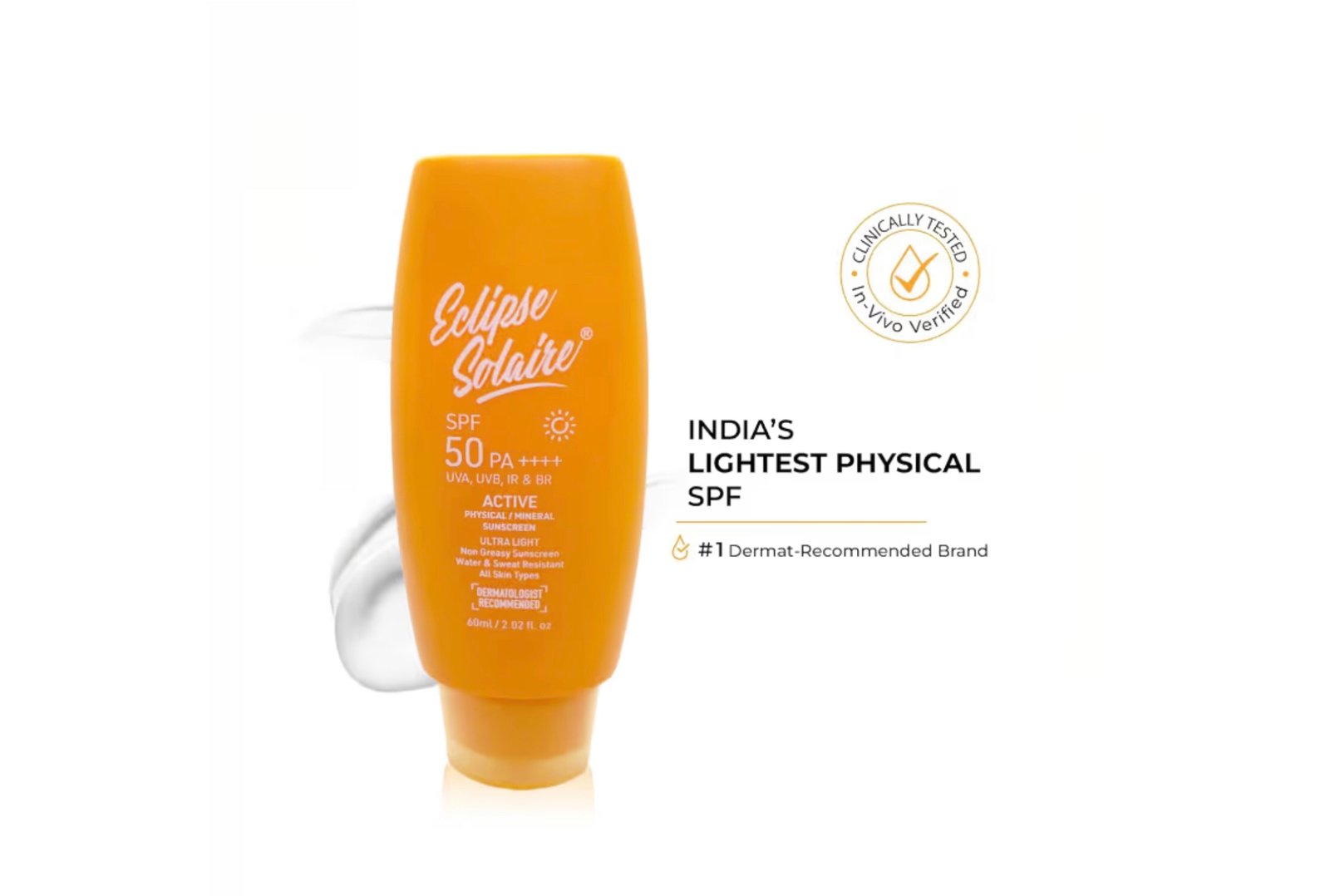 Eclipse Solaire Active Sunscreen SPF 50 PA+++
