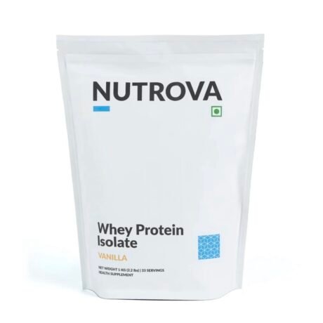 Nutrova Whey Protein Isolate (Vanilla) 1kg