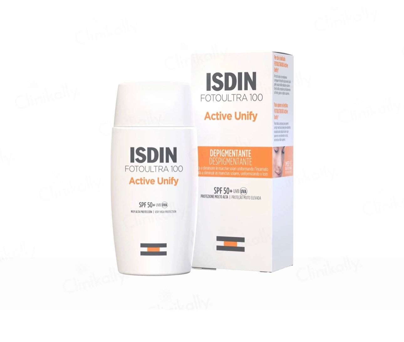 ISDIN Fotoultra 100 Active Unify Depigmenting Sunscreen SPF 50+