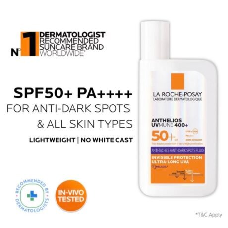 La Roche-Posay Anthelios UVMune 400 Anti-Dark Spots Fluid Sunscreen 50+ PA++++