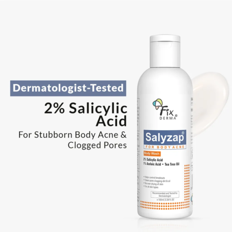 Salyzap Body Wash | Soap-Free Wash To Combat Stubborn Body Acne