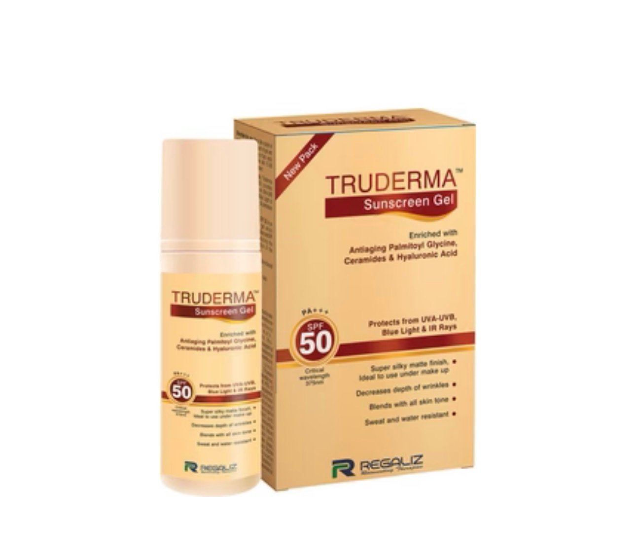 Truderma Sunscreen Gel SPF50+, 50gm